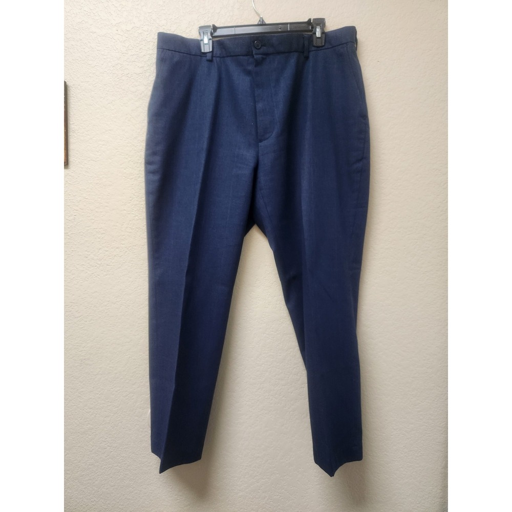 Brooks Brothers Men's Blue Chino Dress Pants Clark Fit W42/L30 Cotton